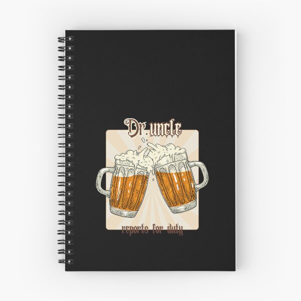 Item preview, Drunk Uncle Reports for Duty designed and sold by KolbaVison.