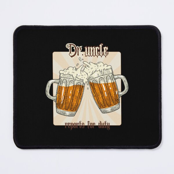 Item preview, Drunk Uncle Reports for Duty designed and sold by KolbaVison.