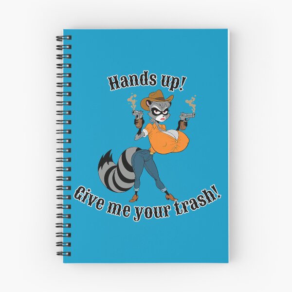 Item preview, Hands Up! Give Me Your Trash – Busty Furry Raccoon Bandit designed and sold by BaxInke.