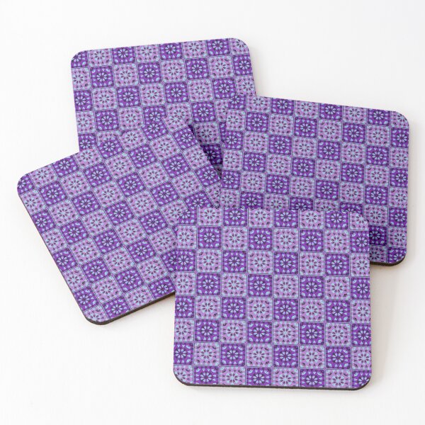Item preview, Crochet Granny Squares Seamless Print. Repeating Tile Pattern designed and sold by gloriamelrose.