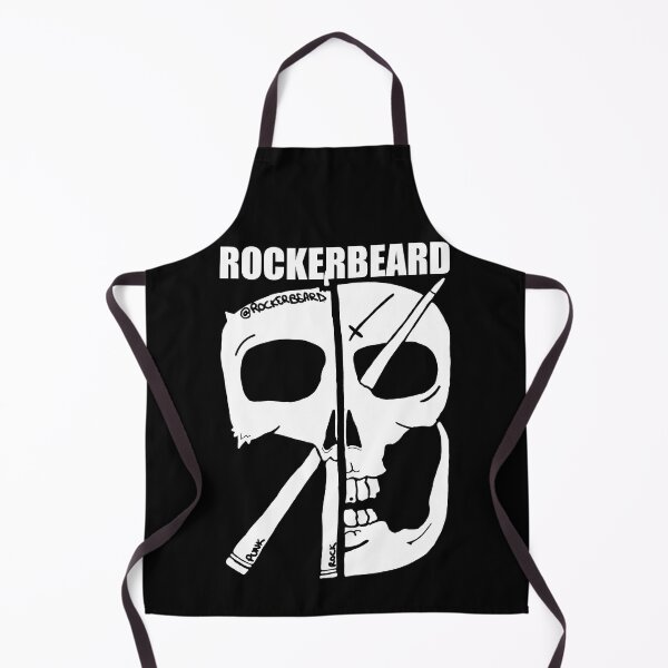 Item preview, Rocker Beard Skull designed and sold by Rockerbeard.