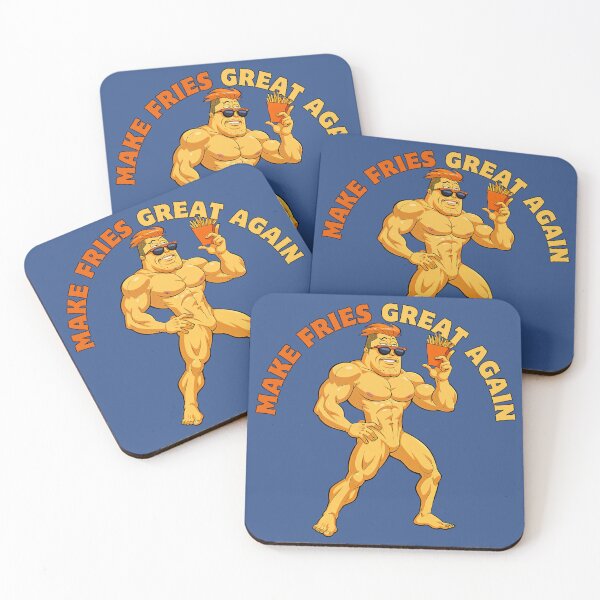 Item preview, Make Fries Great Again – Buff Fry Trump Election Humor designed and sold by BaxInke.