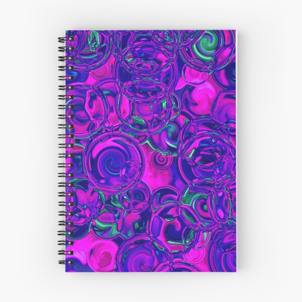 Item preview, Pink & Purple Hydrangea Fractal Circles designed and sold by SXW Designs.