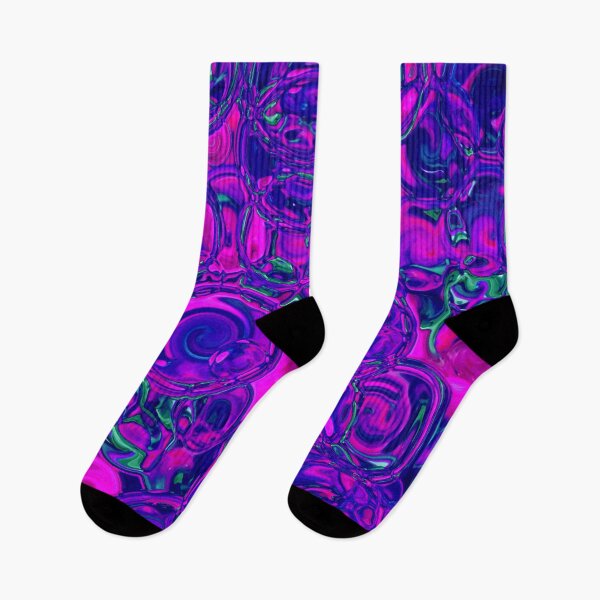 Item preview, Pink & Purple Hydrangea Fractal Circles designed and sold by SXW Designs.