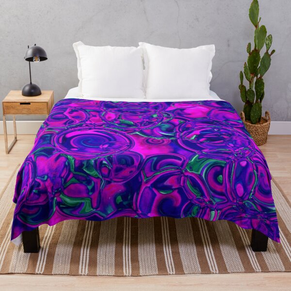 Item preview, Pink & Purple Hydrangea Fractal Circles designed and sold by SXW Designs.