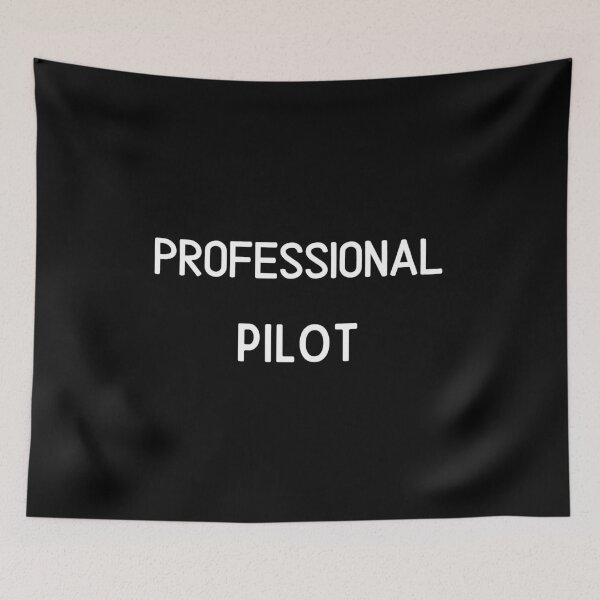 Item preview, Professional Pilot - white designed and sold by VasInd.