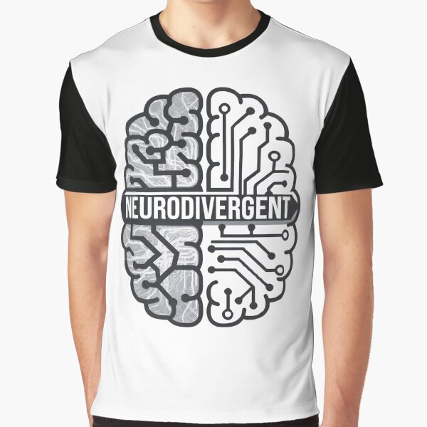 Vista previa del artículo con la obra «Pegatina de circuito cerebral neurodivergente: celebre la neurodiversidad con un diseño inspirado en la tecnología», diseñado y vendido por WatermelonPink.