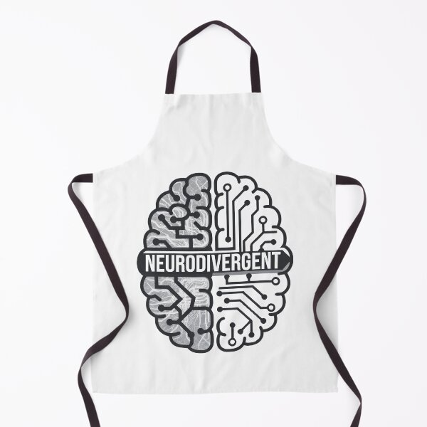 Item preview, Neurodivergent Circuit Brain Sticker - Celebrate Neurodiversity with Tech-Inspired Design designed and sold by WatermelonPink.