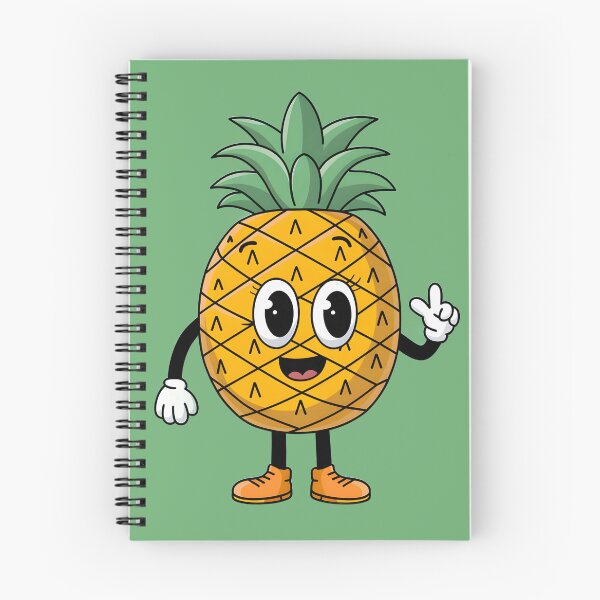 Item preview, Fruity Friends - Smiling Pineapple designed and sold by JulesArtPrints.