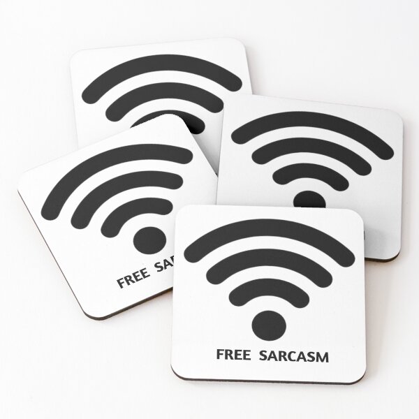 Item preview,  free  sarcasm wifi t-shirt  designed and sold by Boooart.