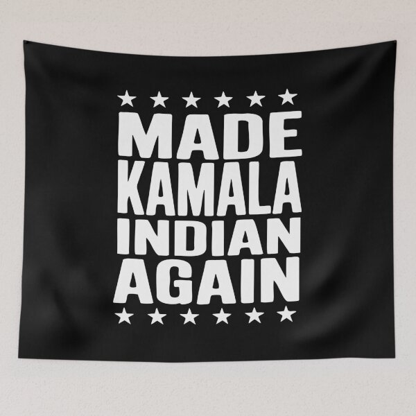 Item preview, Funny Political Made Kamala Indian Again designed and sold by MolotovStudio.