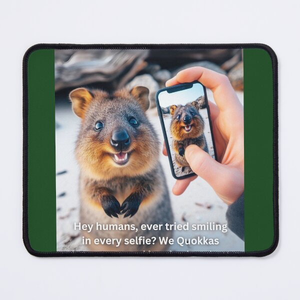 Item preview, Mastering the Selfie Smile: Lessons from a Quokka designed and sold by joejiing.