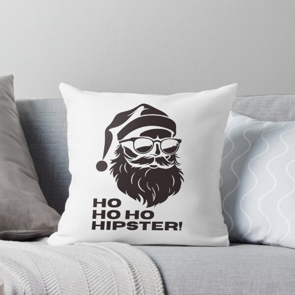 Item preview, Ho Ho Hipster Funny Santa Christmas designed and sold by ToxiCool.