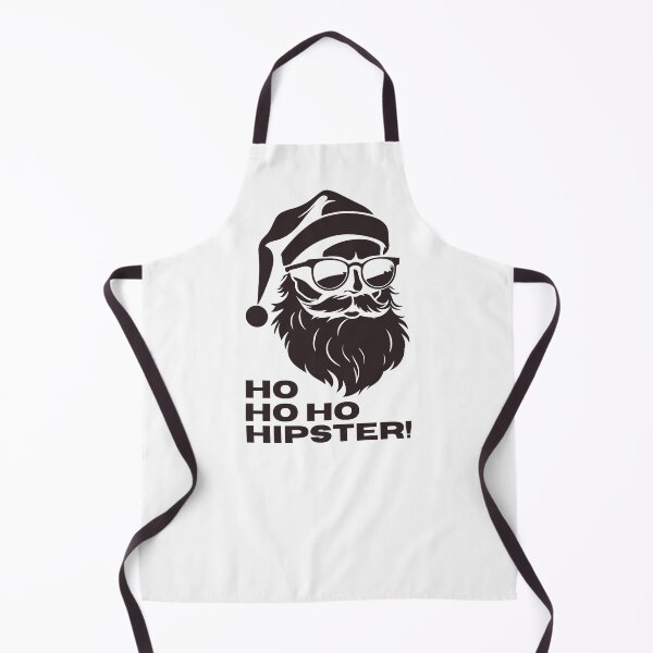 Item preview, Ho Ho Hipster Funny Santa Christmas designed and sold by ToxiCool.