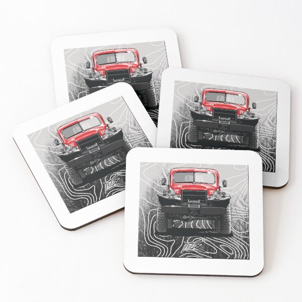 Item preview, power wagon heavy duty truck red  designed and sold by NaquashM.