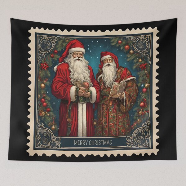 Item preview, Season's Greetings: Classic Christmas Stamp designed and sold by Vintagestamps.