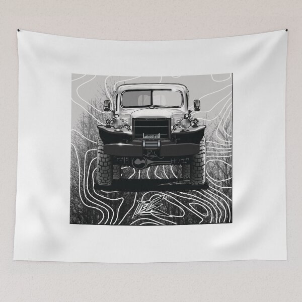 Item preview, power wagon heavy duty truck white  designed and sold by NaquashM.