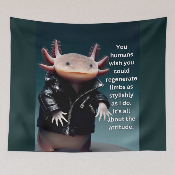 Artikelvorschau, Stilvolle Regeneration: Axolotls Haltung entworfen und verkauft von joejiing.