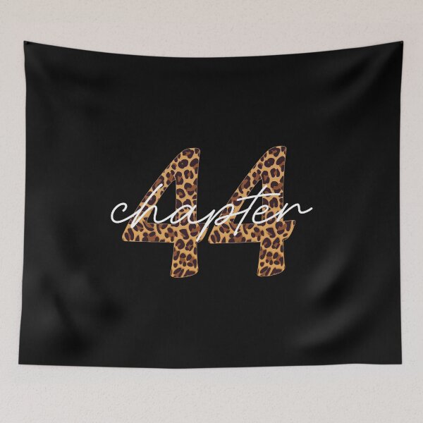 Item preview, 44th Birthday, chapter 44, leopard print designed and sold by iclipart.