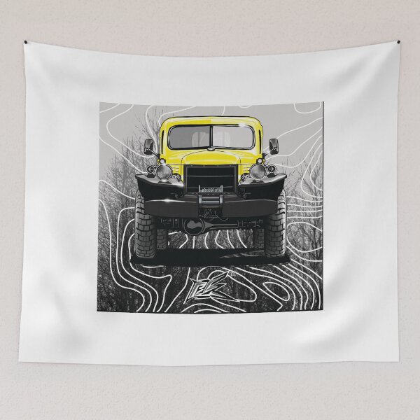 Item preview, power wagon heavy duty truck yellow  designed and sold by NaquashM.