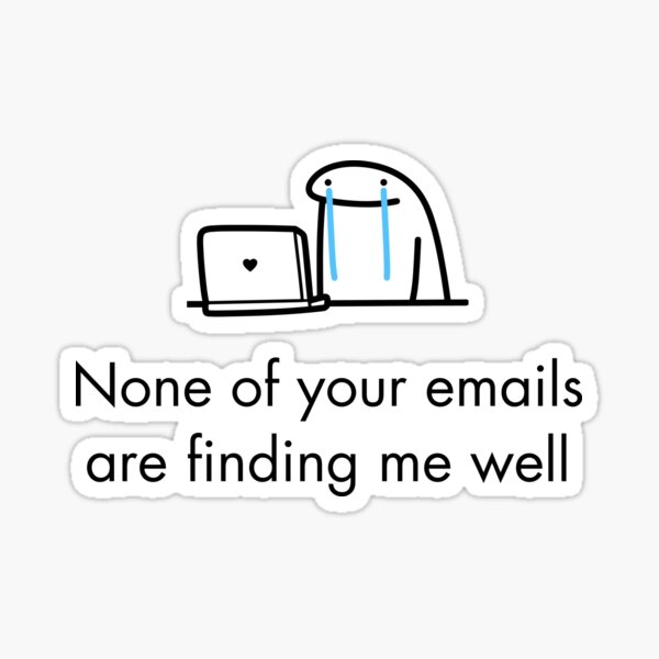 Artikel-Vorschau von Arbeitsleben und E-Mails, designt und verkauft von ZaibsDesigns.