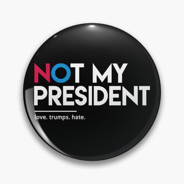 Item preview, Not My President (Anti-Trump) designed and sold by BootsBoots.