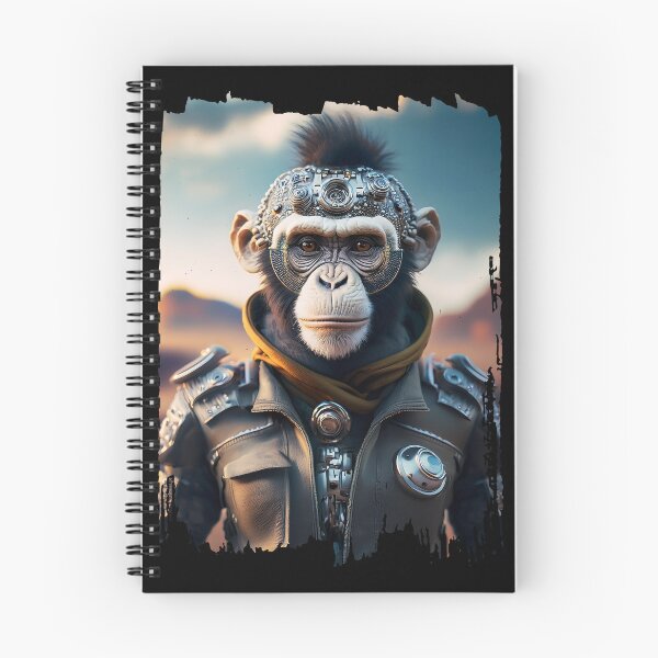 Item preview, Biker Punk | Groove Techno | Cyberpunk Monkey Collection designed and sold by monkeybusiness.pt.
