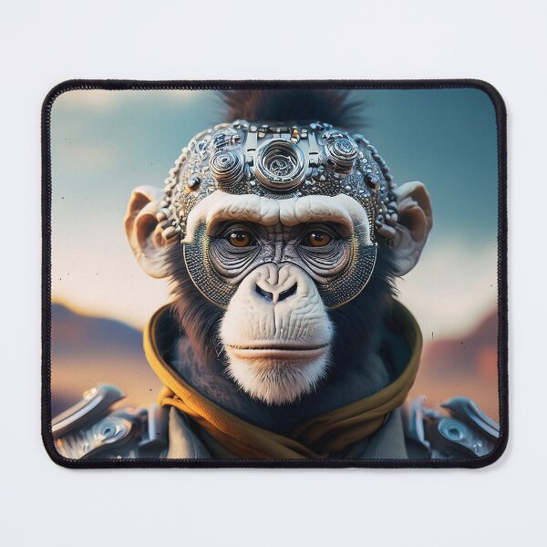 Item preview, Biker Punk | Groove Techno | Cyberpunk Monkey Collection designed and sold by monkeybusiness.pt.