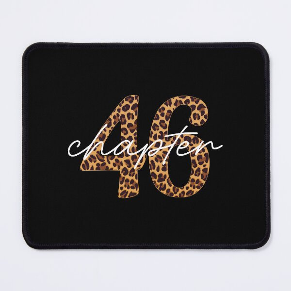 Item preview, 46th Birthday, chapter 46, leopard print designed and sold by iclipart.