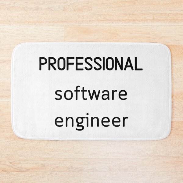 Item preview, Professional Software Engineer - black designed and sold by VasInd.