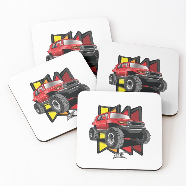 Item preview, Toyota FJ Cruiser red  designed and sold by NaquashM.