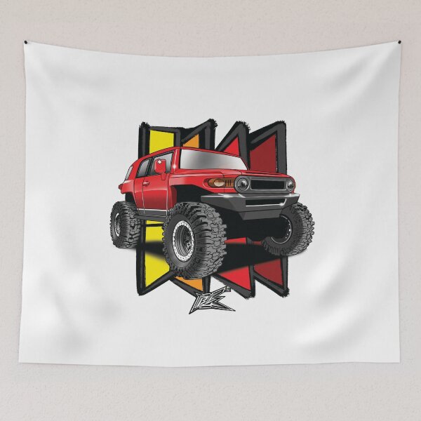 Item preview, Toyota FJ Cruiser red  designed and sold by NaquashM.