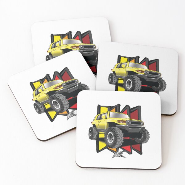 Item preview, Toyota FJ Cruiser yellow  designed and sold by NaquashM.
