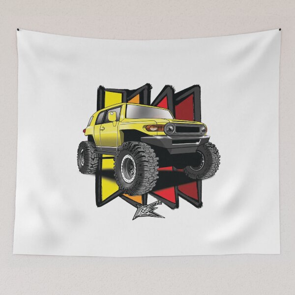 Item preview, Toyota FJ Cruiser yellow  designed and sold by NaquashM.
