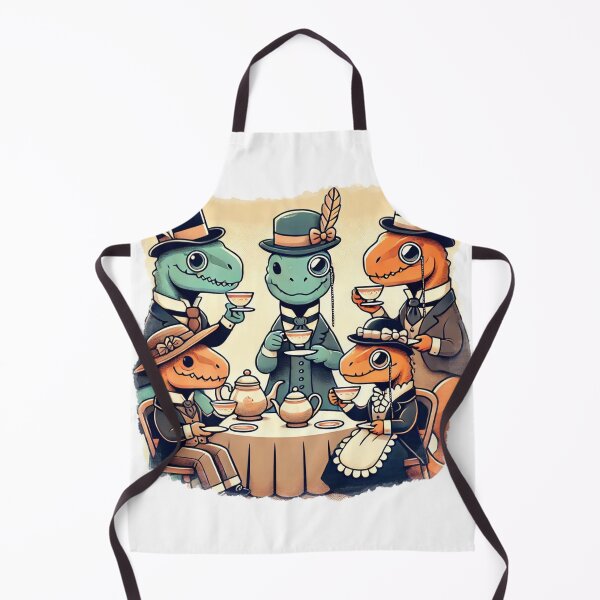 Item preview, Dinosaur Tea Party designed and sold by Subtle Awe.