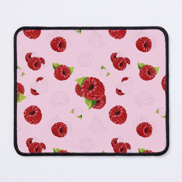 Item preview, raspberry, pattern, raspberry pattern nature, crimson, green, garden, watercolor designed and sold by Tetiana Pohurska.