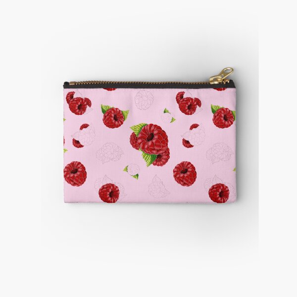 Item preview, raspberry, pattern, raspberry pattern nature, crimson, green, garden, watercolor designed and sold by Tetiana Pohurska.