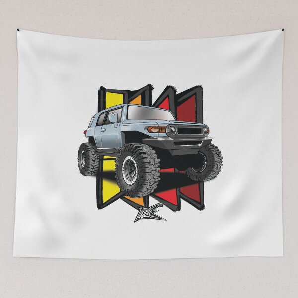Item preview, Toyota FJ Cruiser blue  designed and sold by NaquashM.