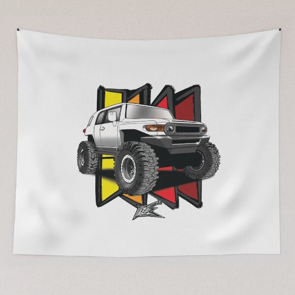 Item preview, Toyota FJ Cruiser white  designed and sold by NaquashM.