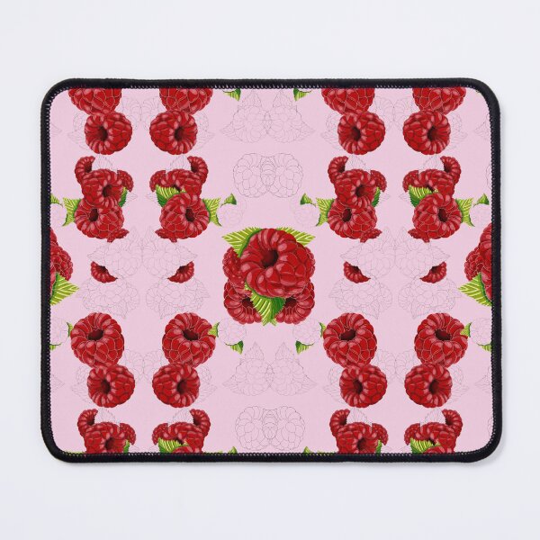 Item preview, raspberry, pattern, raspberry pattern nature, crimson, green, garden, watercolor designed and sold by Tetiana Pohurska.