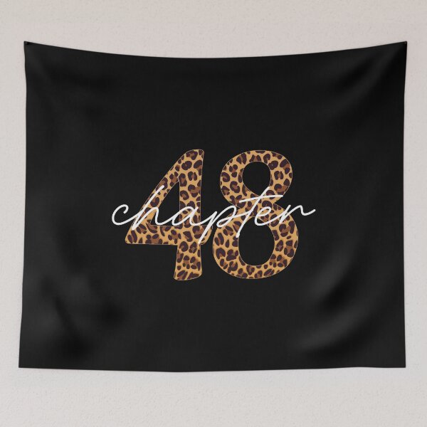 Item preview, 48th Birthday, chapter 48, leopard print designed and sold by iclipart.