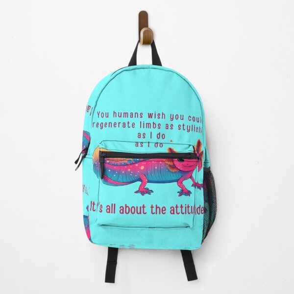 Item preview, Stylish Regeneration: The Axolotl's Attitude designed and sold by joejiing.