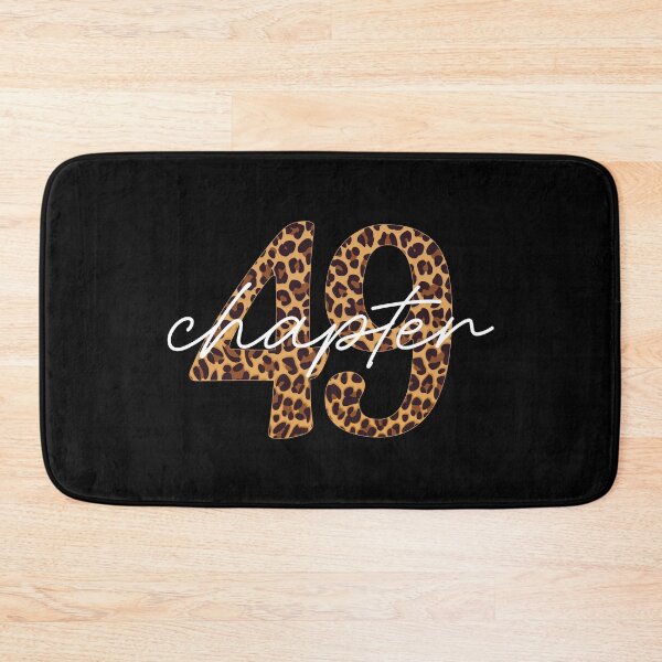 Item preview, 49th Birthday, chapter 49, leopard print designed and sold by iclipart.