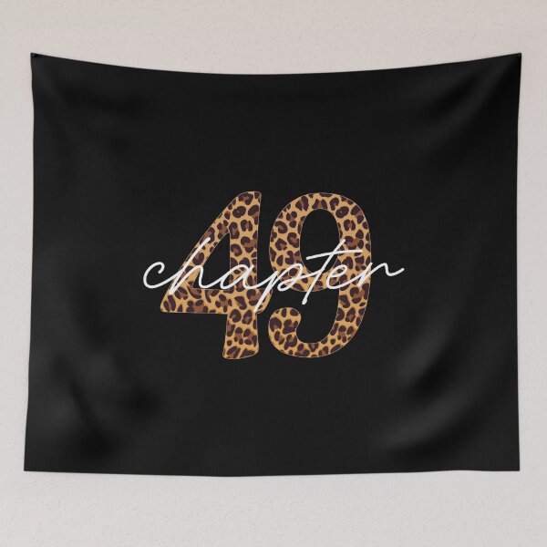 Item preview, 49th Birthday, chapter 49, leopard print designed and sold by iclipart.