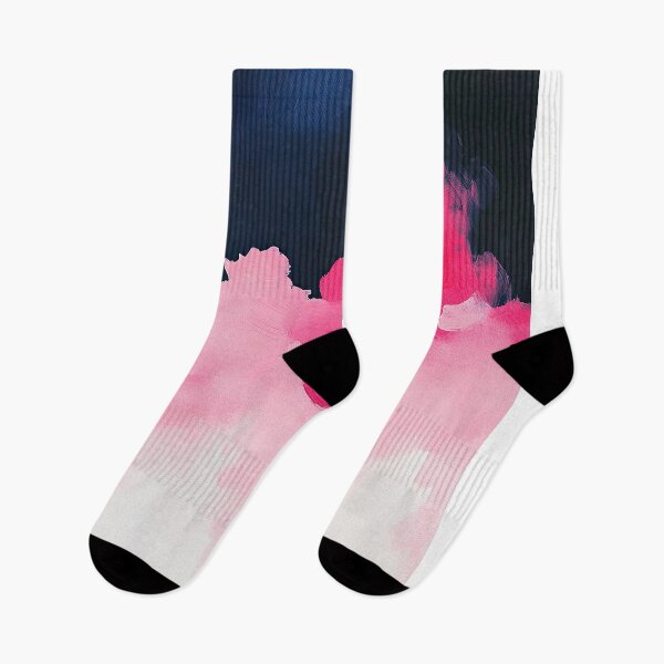 Item preview, Abstract Pink Blue White Illustration Clouds II designed and sold by ArtHouseNiklas.