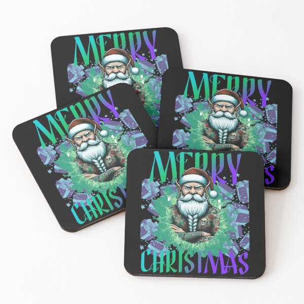 Item preview, Tattooed Santa Claus designed and sold by ErrorRoom.
