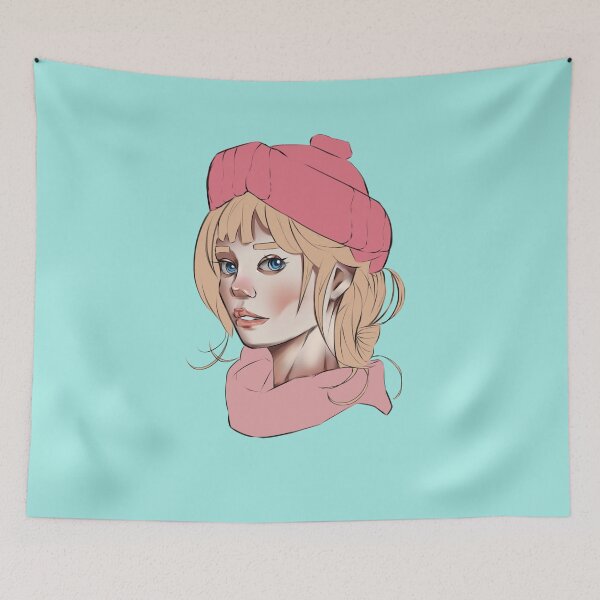 Item preview, Cute lady wearing winter fashion designed and sold by Wish Design.