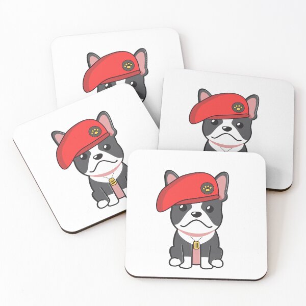 Item preview, Cute Red Beret french bulldog designed and sold by Pet Station.