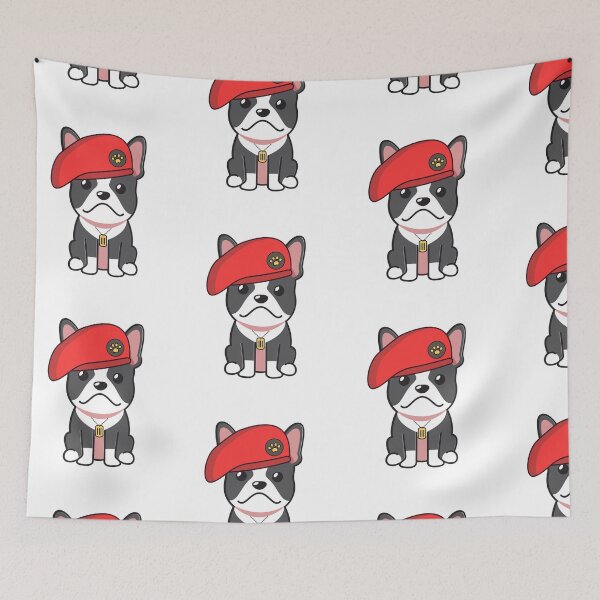 Item preview, Cute Red Beret french bulldog designed and sold by Pet Station.