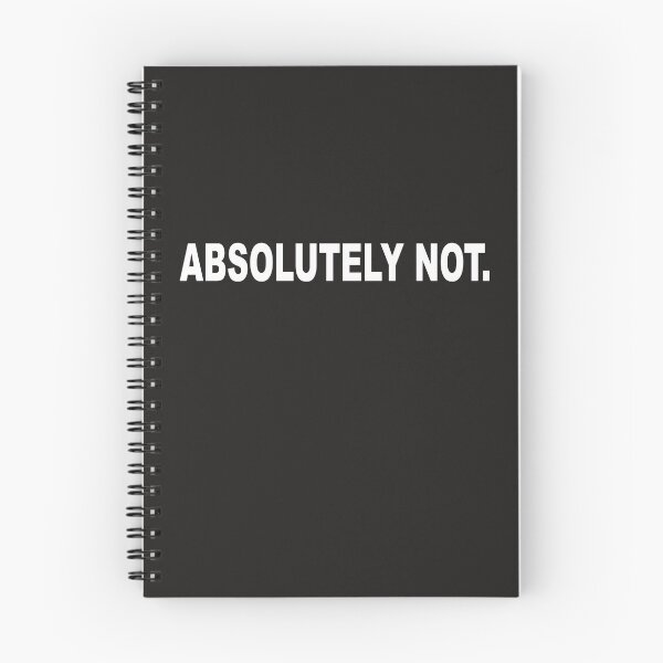 Item preview, Absolutely Not Embrace Saying No with A Style  designed and sold by Pugstuff.